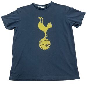 Tottenham Hotspur Official Merchandise Men's Medium Blue Cockerel T-Shirt Spurs